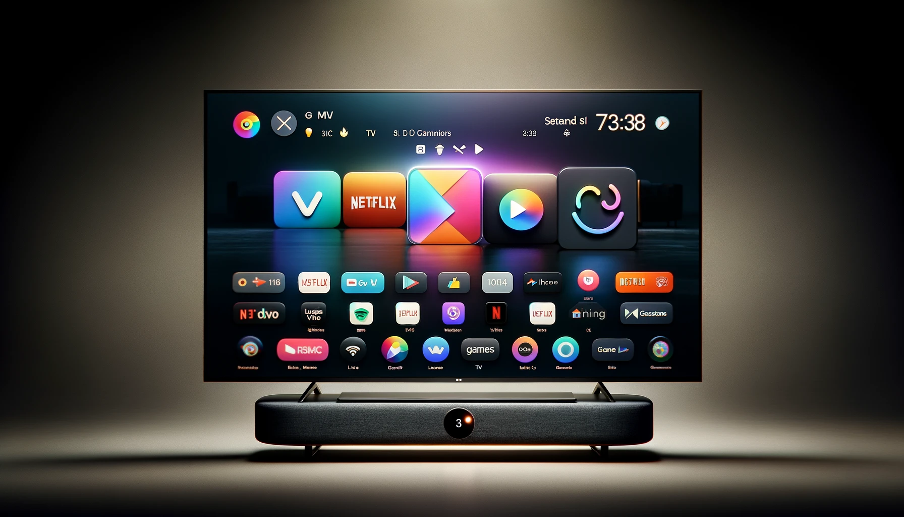 dall%c2%b7e-2024-02-16-11-06-10-a-modern-smart-television-displaying-a-user-interface-with-a-variety-of-apps-and-features-the-screen-should-show-icons-for-streaming-services-like-ne-9848972