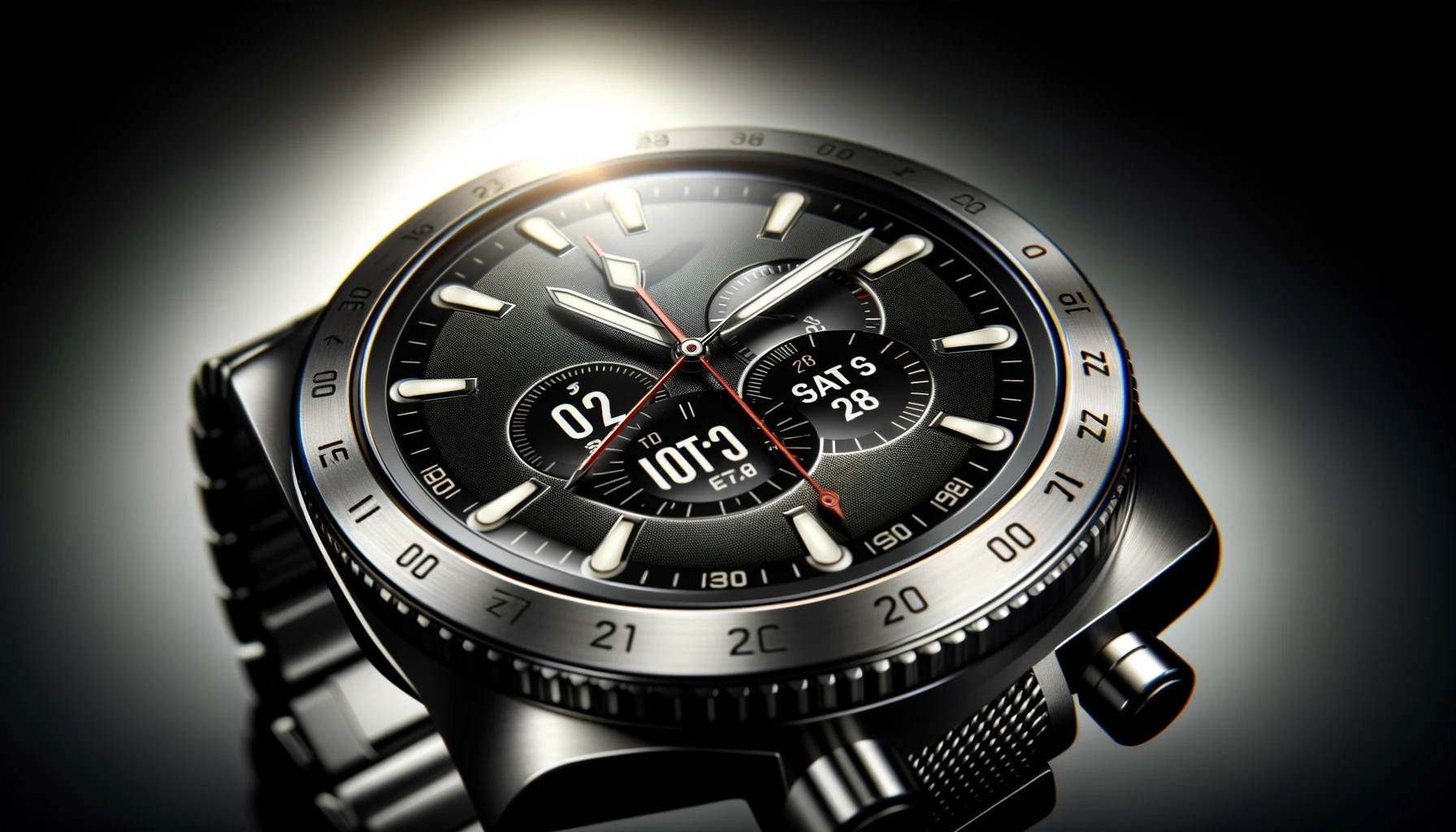 dall%c2%b7e-2024-02-16-20-43-58-close-up-view-of-a-high-end-smartwatch-with-a-round-face-and-metallic-bezel-the-watch-face-displays-a-classic-analog-design-with-bold-stylized-numbe-1420829