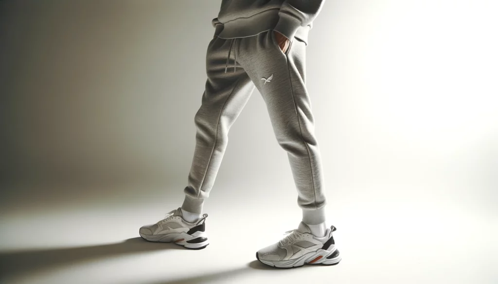 dall%c2%b7e-2024-02-17-23-19-23-an-image-in-16_9-horizontal-ratio-fullhd-depicting-a-person-from-the-waist-down-wearing-gray-sweatpants-with-a-subtle-heather-texture-and-a-white-lo-1206405