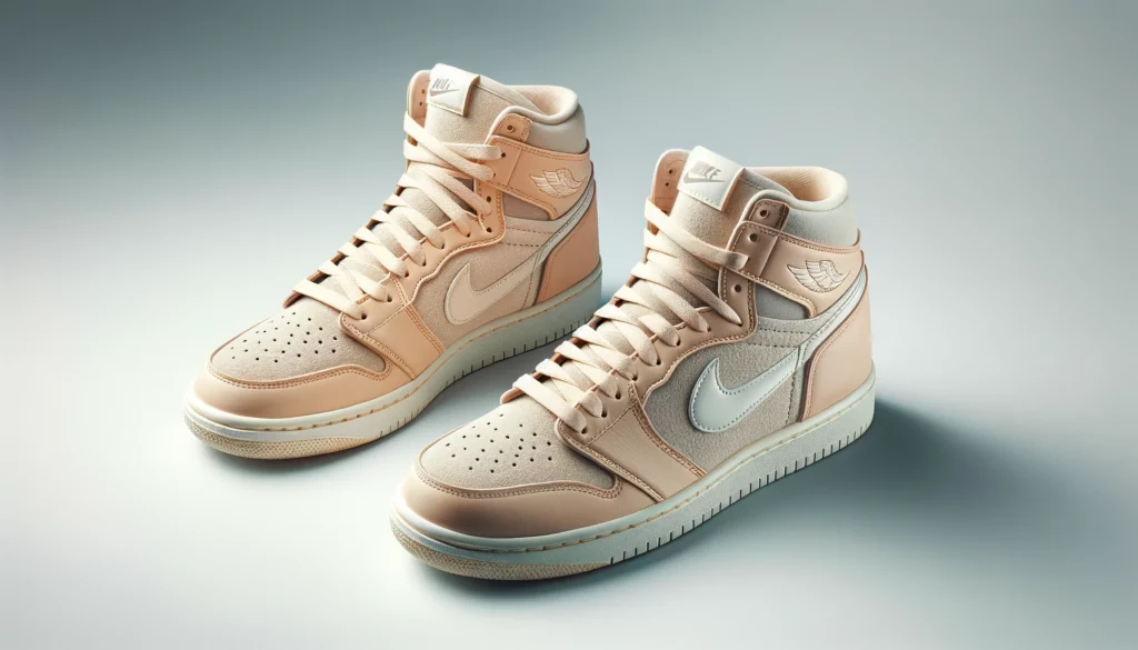 dall%c2%b7e-2024-02-18-00-42-56-create-a-high-resolution-16_9-horizontal-image-featuring-a-pair-of-high-top-sneakers-the-sneakers-should-have-a-pale-peach-colored-leather-upper-with-1337336