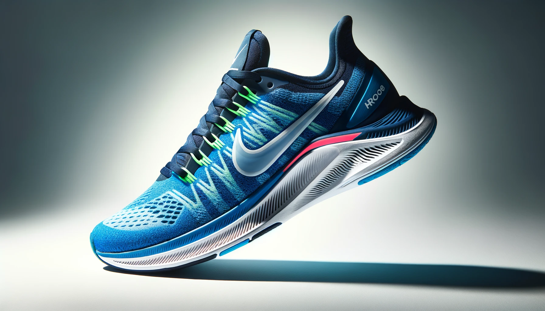 dall%c2%b7e-2024-02-19-15-12-10-a-single-blue-running-shoe-with-a-dynamic-white-and-neon-green-swoosh-logo-on-the-side-presented-on-a-white-background-the-shoe-has-a-breathable-mes-9711321