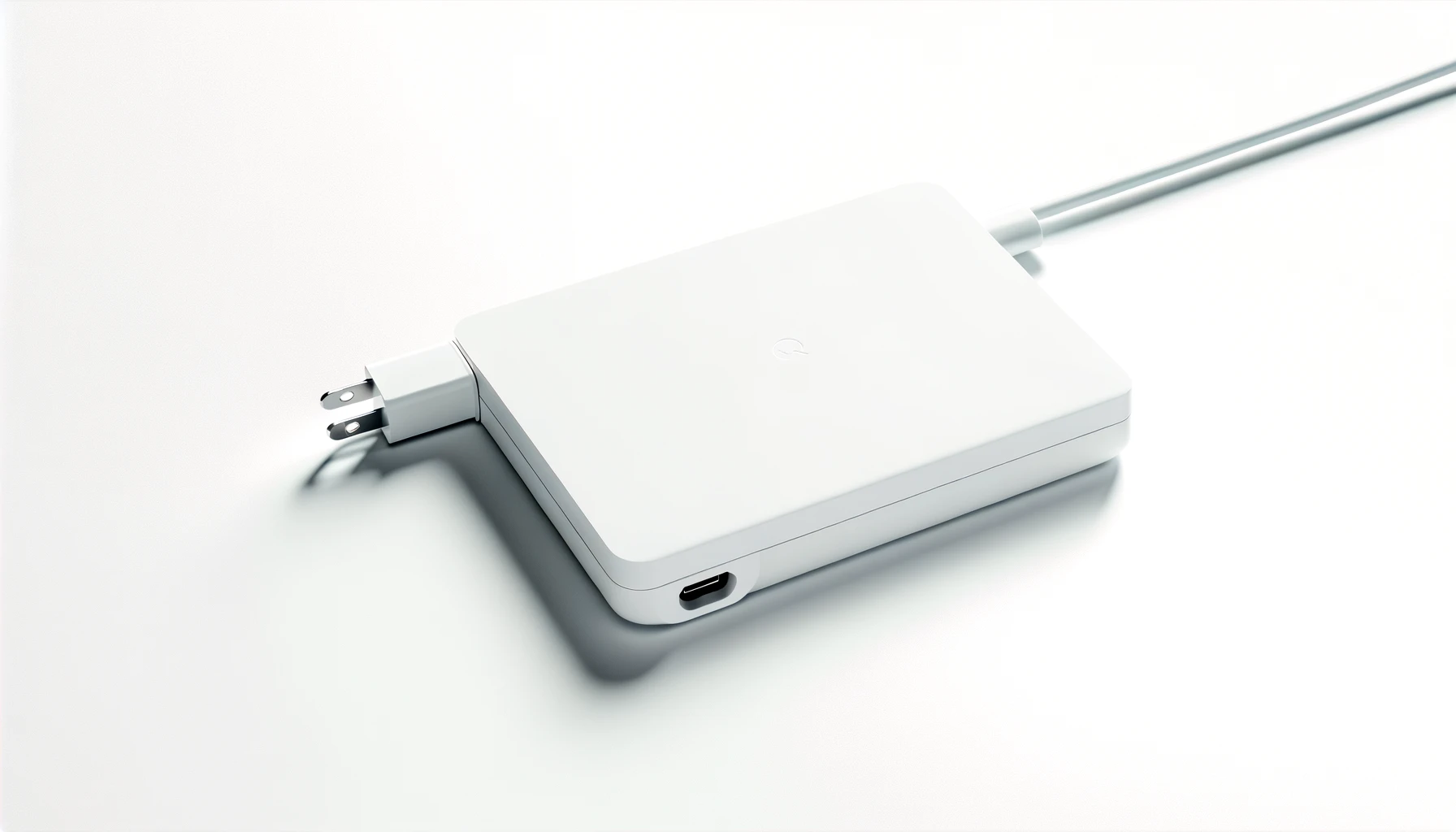 DALL·E-2024-02-19-15.12.48-A-minimalist-white-laptop-charger-with-a-magnetic-connector-on-the-left-and-a-cable-extending-out-to-the-right.-The-charger-has-a-sleek-rectangular-d-7127167 dall%c2%b7e-2024-02-19-15-12-48-a-minimalist-white-laptop-charger-with-a-magnetic-connector-on-the-left-and-a-cable-extending-out-to-the-right-the-charger-has-a-sleek-rectangular-d-7127167