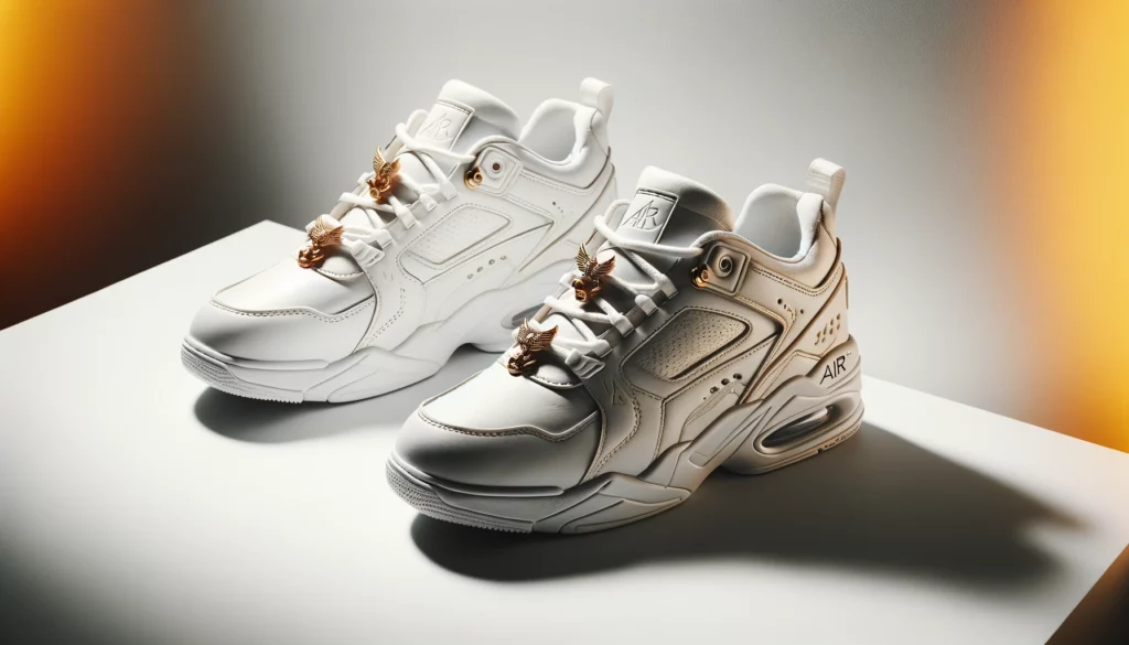 dall%c2%b7e-2024-02-19-23-10-06-a-detailed-photograph-of-a-pair-of-modern-white-sneakers-the-sneakers-are-presented-in-a-side-by-side-fashion-showcasing-the-design-and-profile-th-4563308