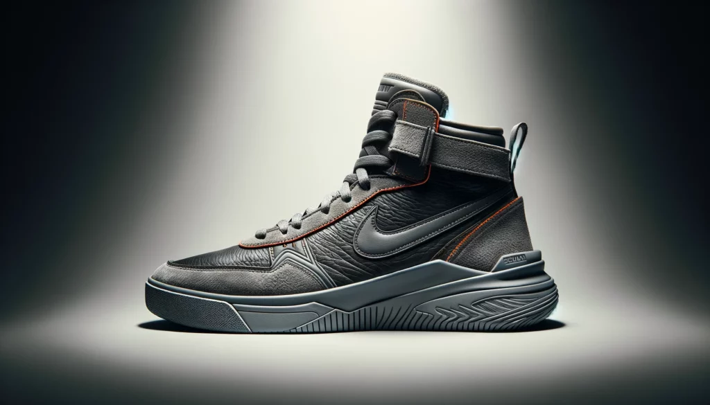 dall%c2%b7e-2024-02-19-23-42-58-a-high-resolution-photograph-of-a-stylish-sneaker-the-sneaker-is-showcased-in-a-side-view-capturing-its-structure-and-design-details-it-features-a-3295042