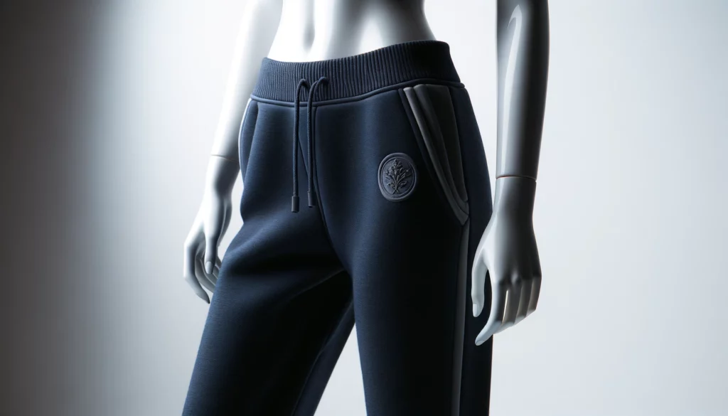 dall%c2%b7e-2024-02-20-05-01-30-a-close-up-photograph-of-navy-blue-womens-sweatpants-on-a-mannequin-cropped-at-the-waist-the-sweatpants-have-a-ribbed-waistband-and-are-straight-leg-3986245