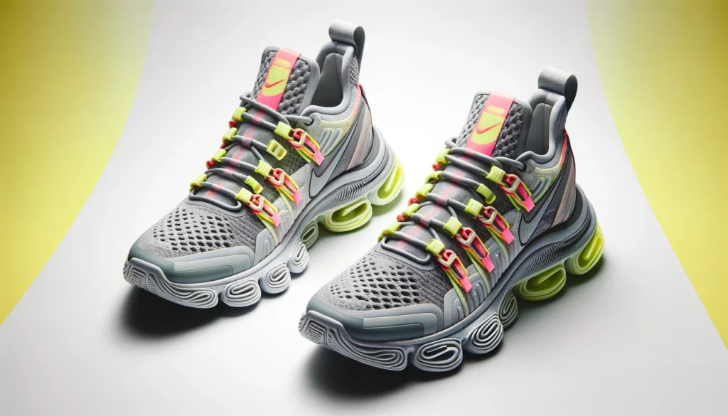 dall%c2%b7e-2024-02-20-05-49-08-a-pair-of-modern-running-shoes-from-a-front-perspective-on-a-white-background-the-shoes-have-a-multi-textured-upper-with-a-combination-of-mesh-and-sy-5448059