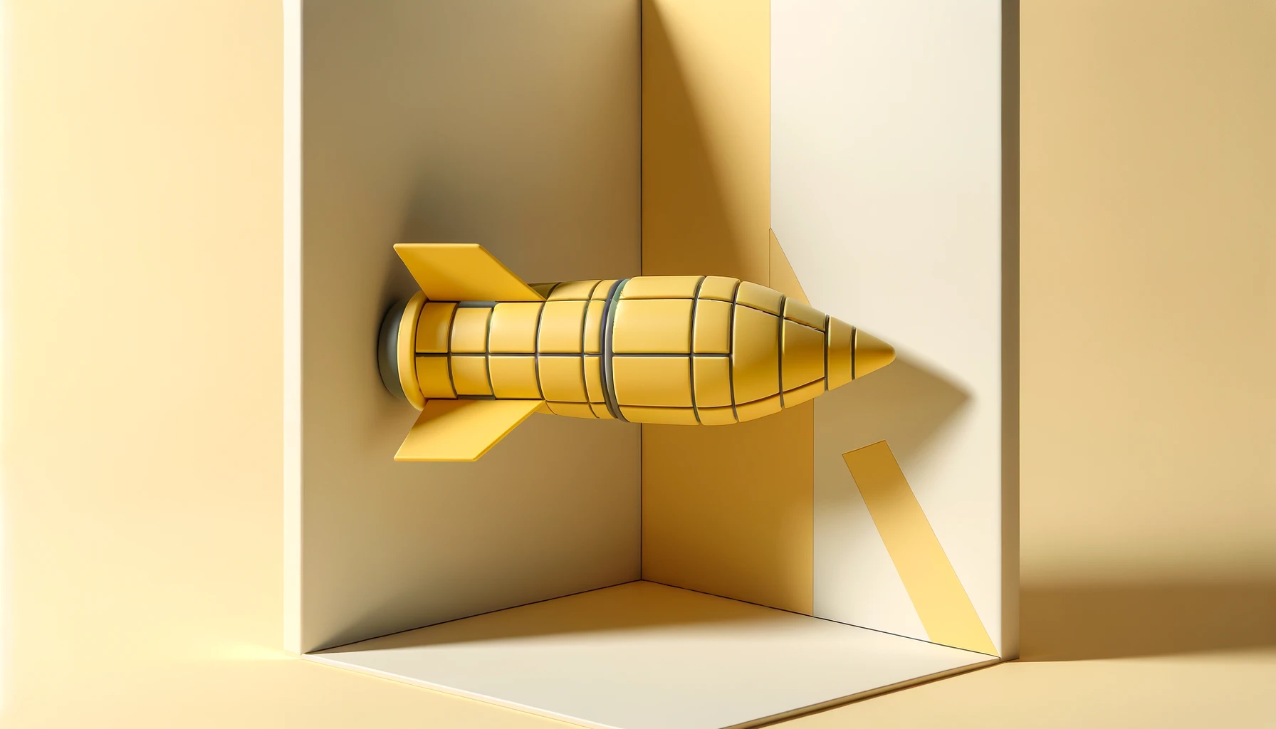 dall%c2%b7e-2024-02-20-14-24-16-create-a-16_9-full-hd-image-of-a-yellow-toy-missile-with-a-segmented-design-positioned-against-an-abstract-background-the-background-consists-of-bei-7158559