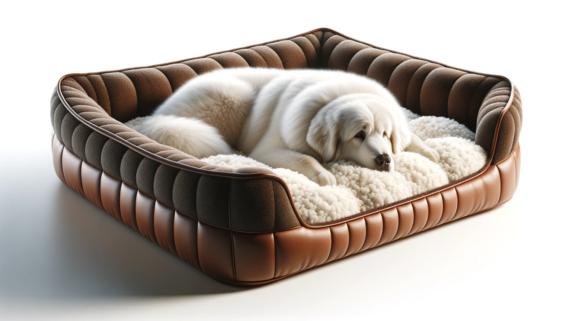 DALL·E-2024-02-22-16.51.44-Create-an-image-of-a-luxurious-pet-bed-suitable-for-a-large-dog.-The-bed-should-have-a-thick-dark-brown-border-thats-plush-and-soft-to-the-touch.-Th