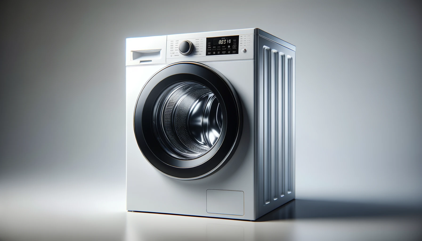 DALL·E-2024-02-26-14.13.10-Create-a-high-definition-image-of-a-modern-front-loading-washing-machine.-The-appliance-should-be-white-with-a-sleek-design-featuring-a-large-central