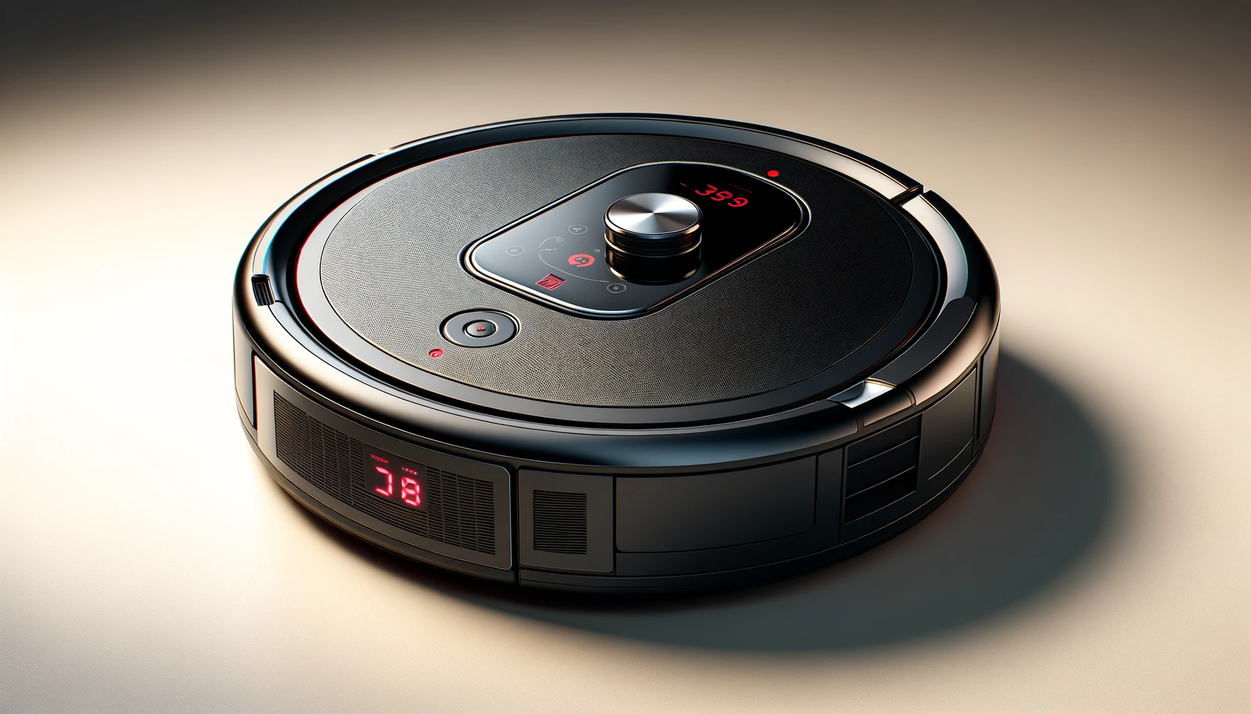 DALL·E-2024-02-27-10.13.33-Create-an-image-of-a-modern-sophisticated-robotic-vacuum-cleaner-with-a-charging-dock.-The-vacuum-should-be-circular-in-shape-and-have-a-sleek-gloss