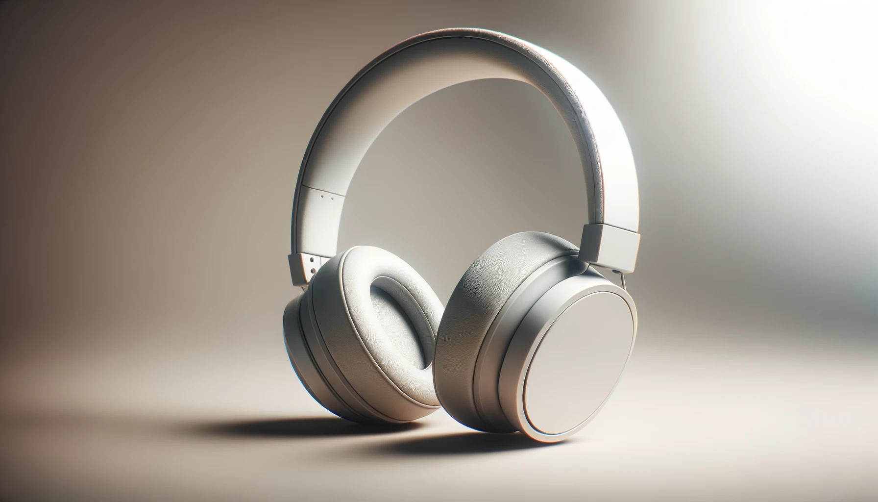 DALL·E-2024-02-27-15.57.30-A-realistic-image-of-a-pair-of-over-ear-headphones-predominantly-white-in-color.-The-image-is-to-be-composed-with-the-headphones-slightly-angled-to-t