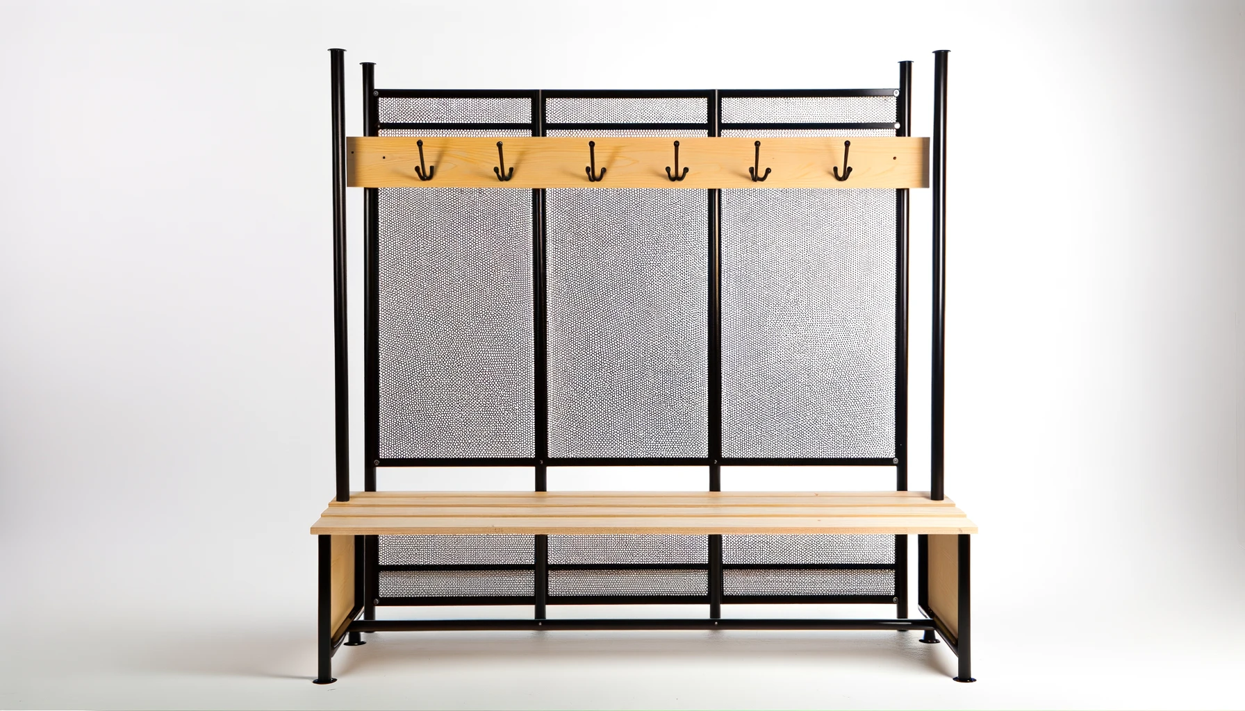 DALL·E-2024-03-01-16.26.01-A-multifunctional-entryway-furniture-piece-from-the-STOCKIES-collection.-It-features-a-bench-seat-with-a-light-natural-wood-finish-above-which-are-th