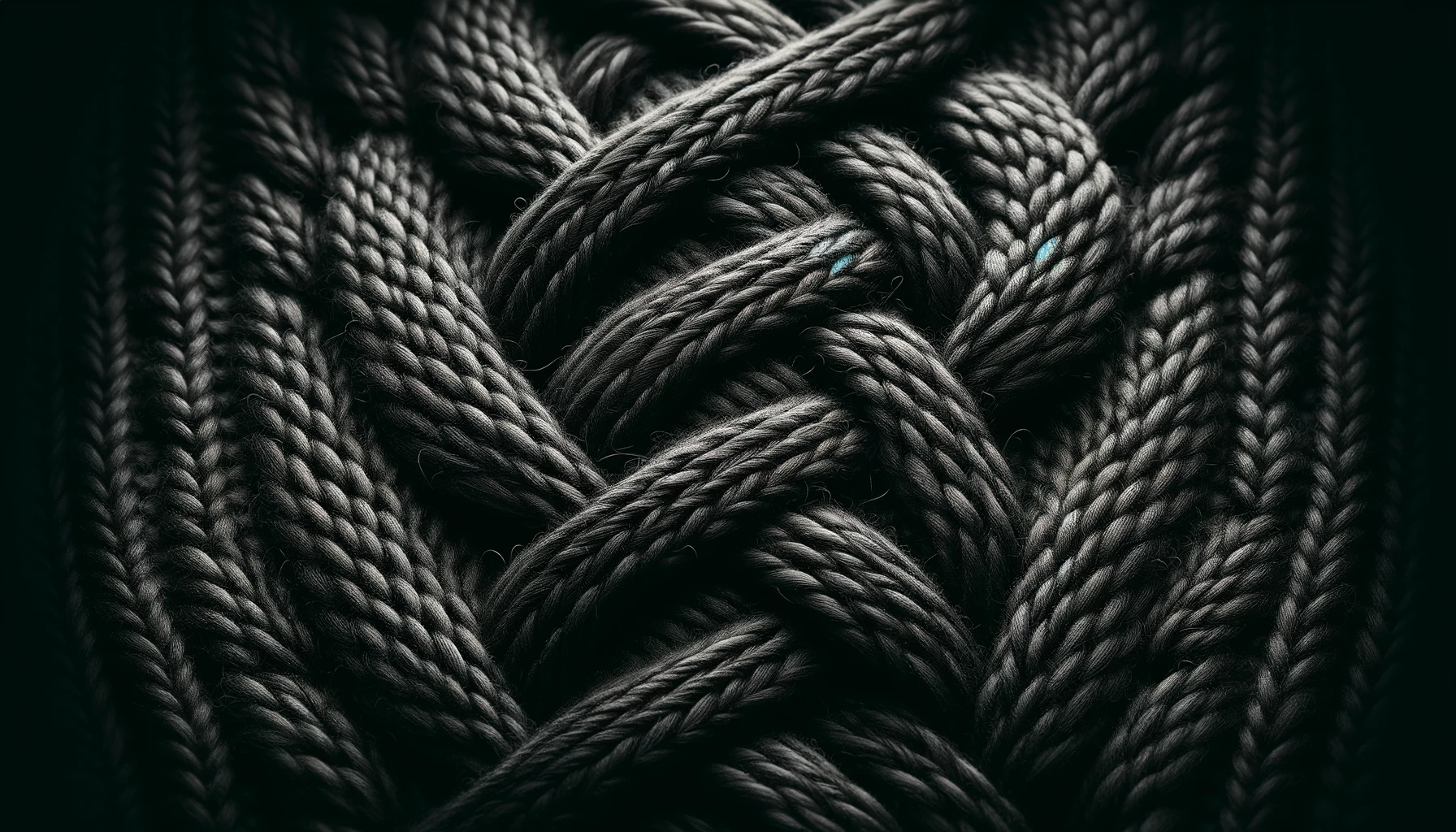 DALL·E-2024-03-09-19.30.31-A-close-up-high-definition-image-of-a-black-textured-fabric-with-a-large-cable-knit-pattern.-The-cable-knit-pattern-features-prominent-twisted-cable