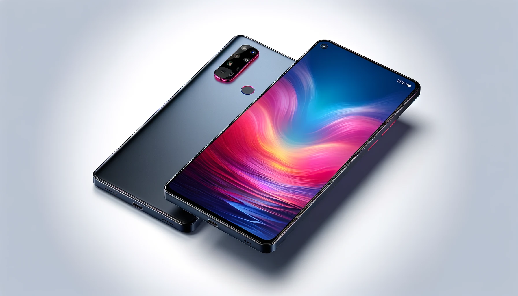 DALL·E-2024-03-17-12.36.28-Create-a-16_9-image-of-a-modern-smartphone-with-a-glossy-space-gray-back-cover-and-a-colorful-screen-wallpaper-featuring-a-vibrant-gradient-from-pink-