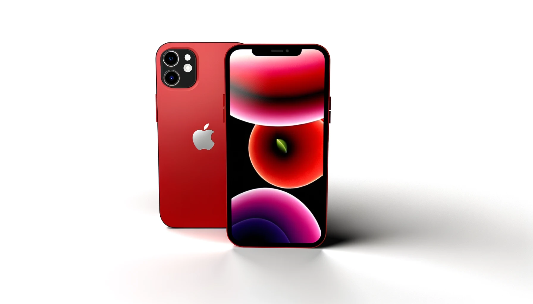 DALL·E-2024-03-18-06.51.45-A-highly-detailed-image-of-a-modern-smartphone-resembling-an-iPhone-13-centered-on-a-pure-white-background.-The-smartphone-should-have-a-vibrant-red