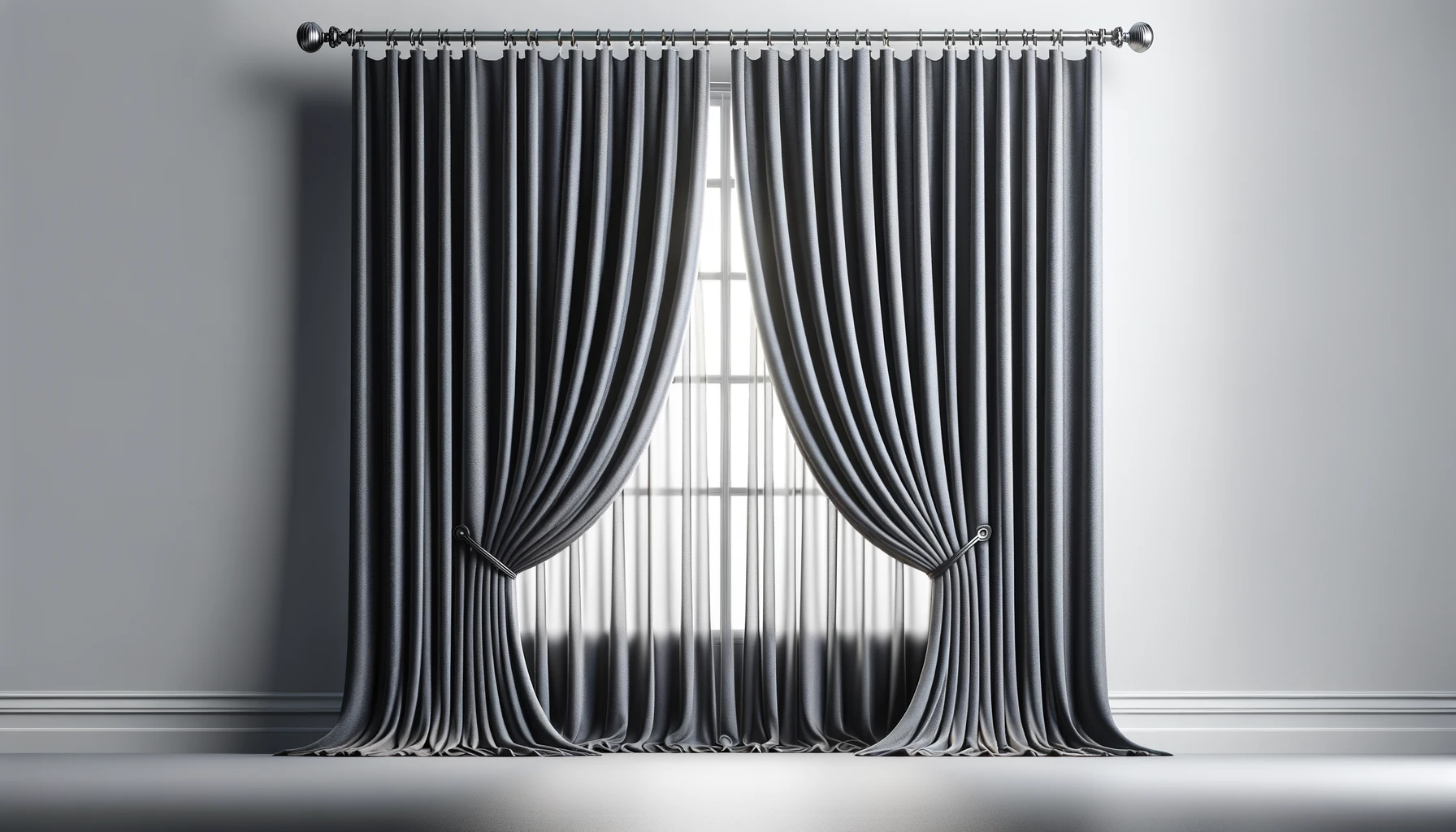 DALL·E-2024-03-19-11.20.40-Generate-a-wide-image-of-a-dark-gray-curtain-with-a-soft-texture-hanging-from-a-metallic-curtain-rod-with-silver-eyelets.-The-curtain-should-display-f