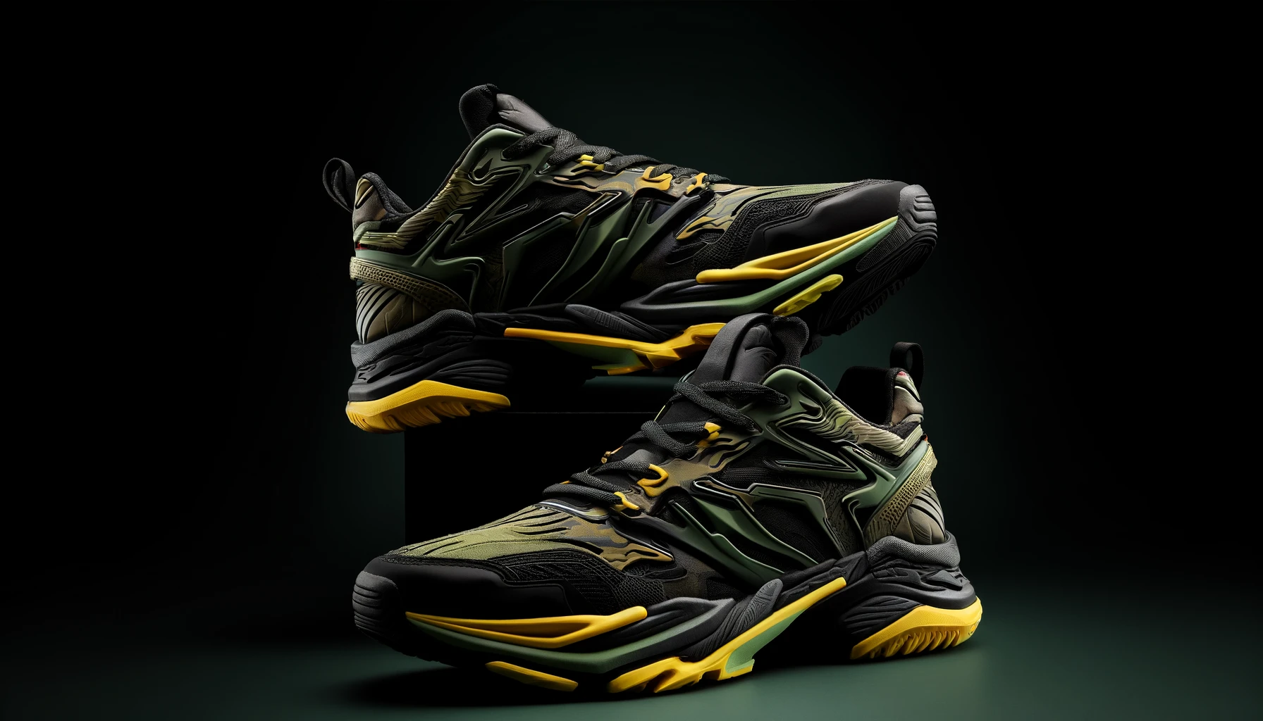 DALL·E-2024-04-04-07.54.21-An-image-of-a-pair-of-vibrant-sports-sneakers-with-a-dynamic-design-positioned-against-a-plain-black-background.-The-sneakers-feature-a-combination-o