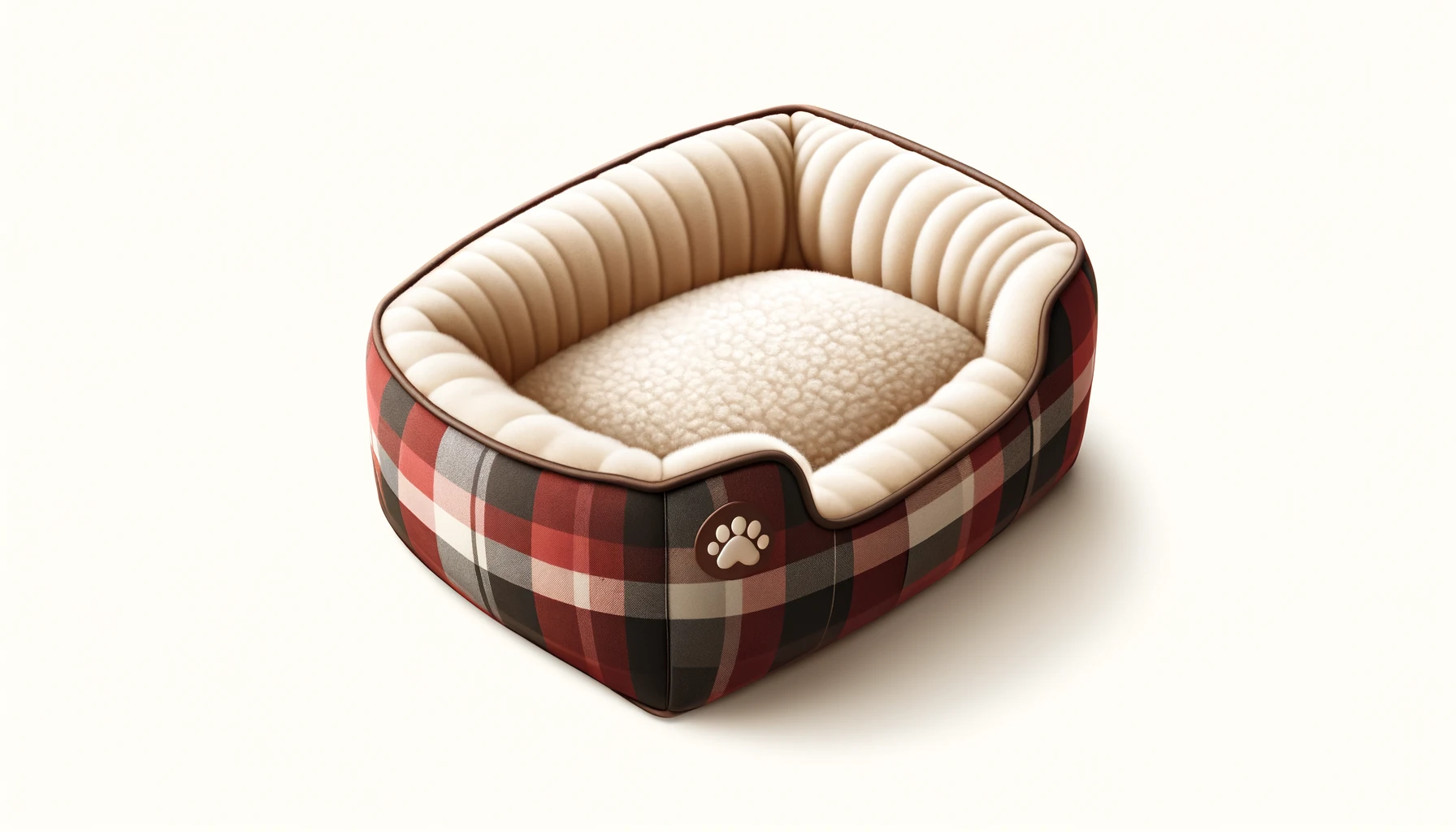 DALL·E-2024-04-05-11.51.57-Create-a-detailed-horizontal-image-of-a-cozy-pet-bed.-The-bed-has-a-soft-interior-cushion-and-a-sturdy-outer-structure.-The-inner-cushion-is-a-plush-