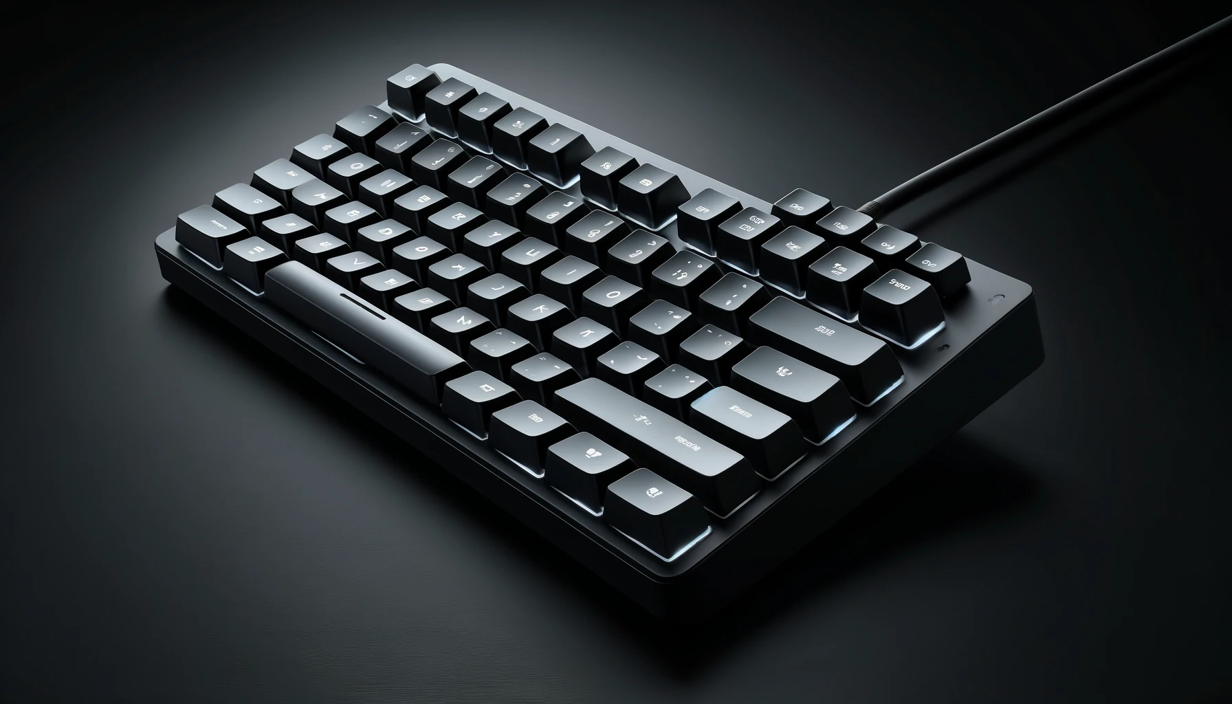 DALL·E-2024-04-05-12.56.40-A-high-definition-image-of-a-modern-keyboard-with-an-elegant-design-on-a-black-background.-The-keyboard-has-a-full-size-layout-with-all-keys-in-a-chic