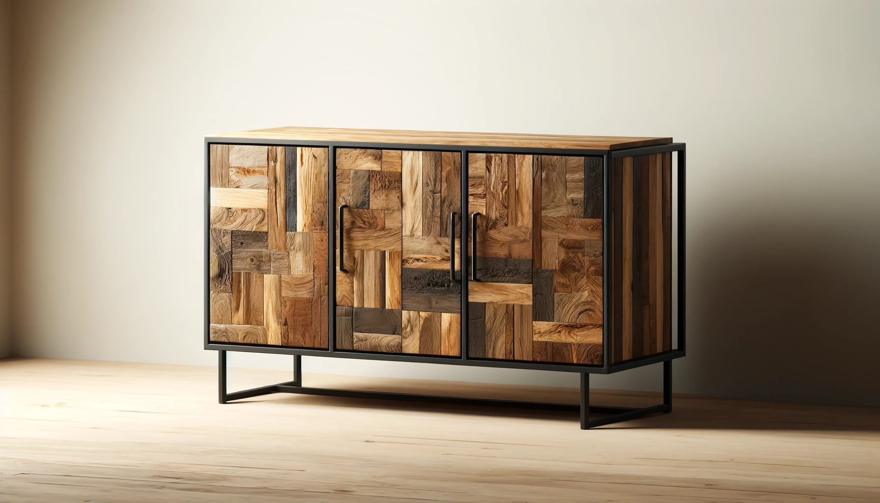DALL·E-2024-04-30-13.54.27-Create-a-16_9-FullHD-image-of-a-sideboard-made-from-solid-mango-wood-with-a-natural-finish-showcasing-the-unique-grain-patterns.-The-furniture-should