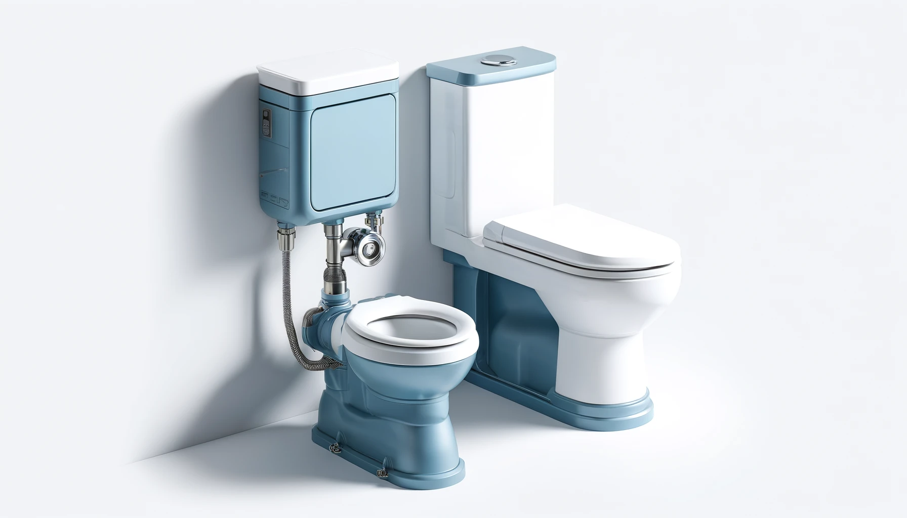 DALL·E-2024-05-08-08.12.42-A-concealed-toilet-cistern-mounted-on-a-blue-metal-frame-next-to-a-white-flush-control-panel-and-a-white-toilet-bowl-all-displayed-on-a-white-backgr