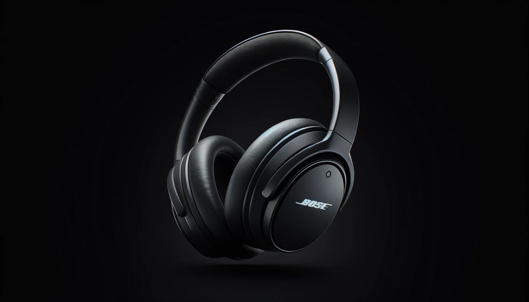 DALL·E-2024-05-19-15.12.08-Image-of-a-black-audio-headset-probably-a-Bose-brand.-The-headset-is-circumaural-with-thick-ear-cushions-and-a-padded-headband.-The-brands-logo-is-v