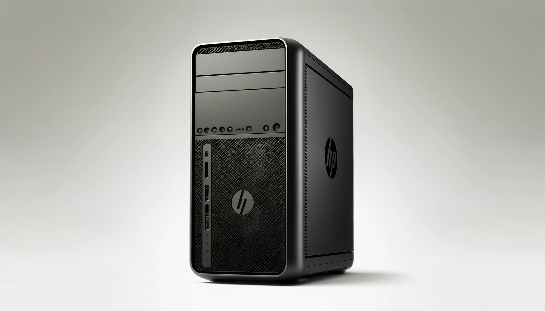 DALL·E-2024-06-11-17.39.51-Photograph-of-an-HP-Z2-G9-tower-with-an-NVIDIA-RTX™-A2000-graphics-card-black-color.-The-tower-has-a-rectangular-design-with-slightly-rounded-corners
