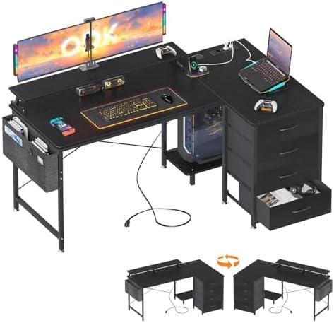 4 Bureaux d'angle tendances pour booster votre productivité⁣ à domicile !