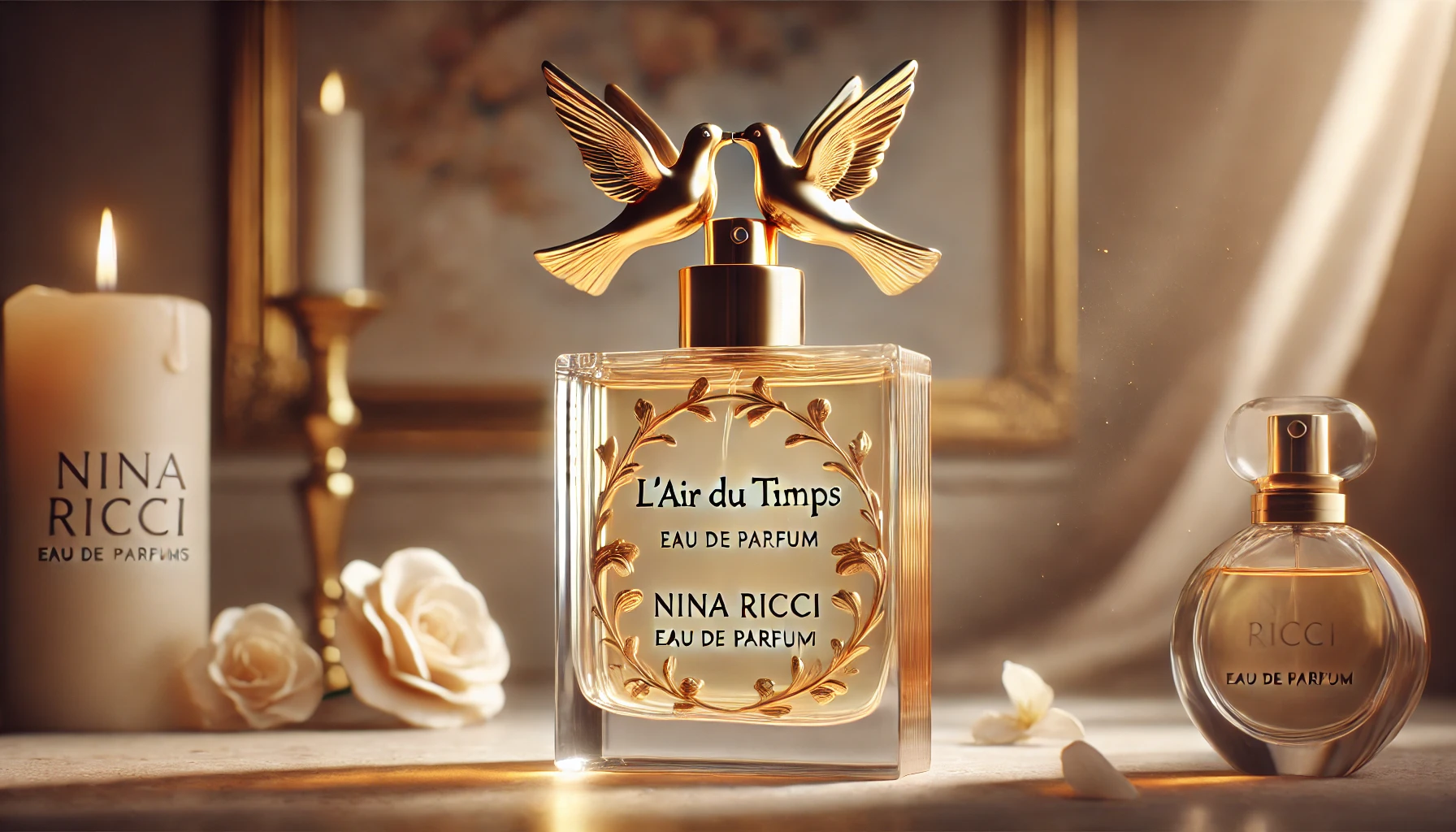 DALL·E-2025-02-11-19.12.44-A-high-quality-digital-rendering-of-a-50ml-bottle-of-Nina-Ricci-LAir-du-Temps-Eau-de-Parfum.-The-elegant-and-poetic-glass-bottle-features-its-signatu