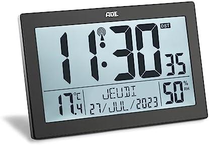 Ne‍ ratez plus l'heure ! Top 4⁤ horloges ⁢XXL‌ innovantes et stylées