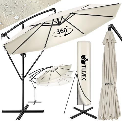 Découvrez le parasol Tillvex 3M : luxe et protection UV pour votre jardin !