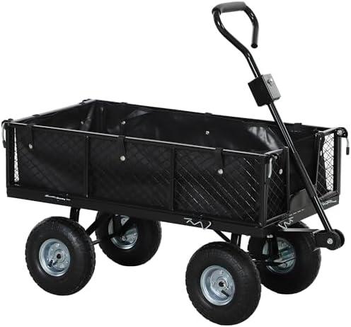 Découvrez le Outsunny Chariot 300 Kg : l&rsquo;allié ultime pour votre jardin !