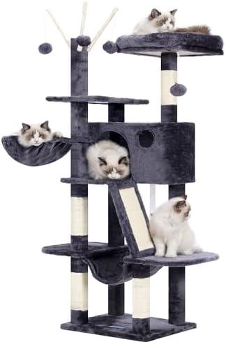 Découvrez 4 arbres à chat incroyables : confort XXL & design à couper le souffle !