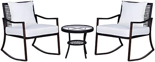 Découvrez l'incroyable Outsunny Cosy 3PC: Le Nouveau Must-Have Jardin