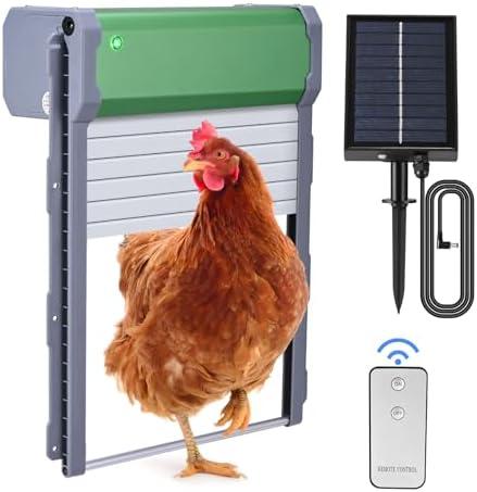 Protégez vos poules avec style: Top 3 des portes automatiques solaires pour poulailler!