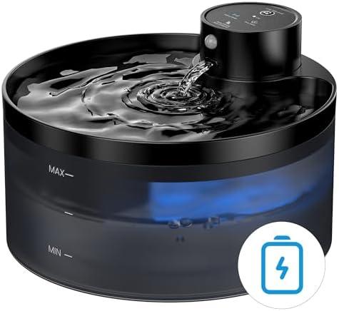 Découvrez ces Fontaines à Eau pour Chats sans Fil: Hydratez et Surprenez votre Félin!