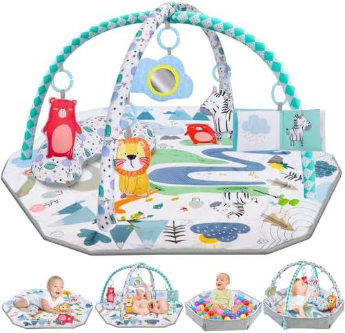 Améliorez l'éveil de bébé ⁣: Top 4 tapis d'activités incontournables !