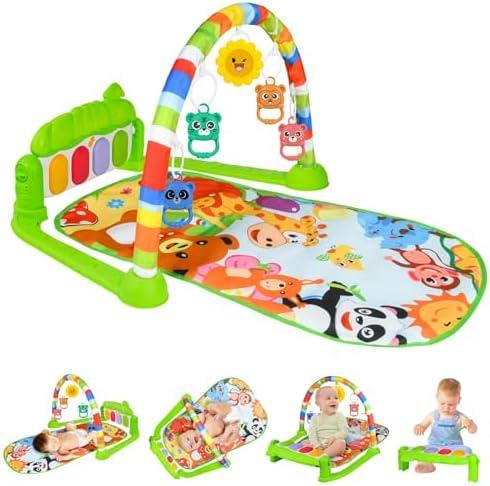 Améliorez l'éveil ‍de bébé‍ : Top ⁣4 ‍tapis d'activités incontournables !