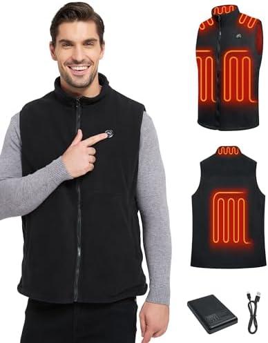 Découvrez les Indispensables de l'Hiver : Veste et Gilet Chauffants Homme !