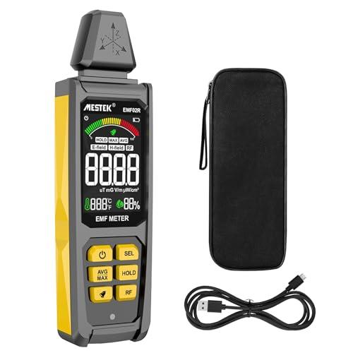 Détectez l'invisible :⁢ EMF, thermographie, humidité - L'essentiel à portée de ‌main !