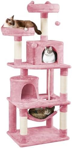 🐱 Découvrez les arbres à chat irrésistibles qui rendront votre félin FOMO ! 🐾 #tectake #COSTWAY #Yaheetech 🌟