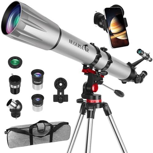 Ne manquez pas le télescope astronomique MEEZAA pour adultes et enfants débutants – Une expérience céleste inoubliable !