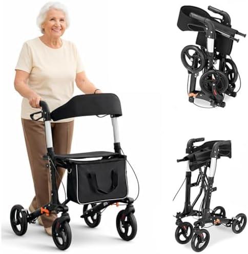 Les nouveaux déambulateurs BAKAJI : un indispensable pour une mobilité optimale ! Ne manquez pas ces aides précieuses pour personnes âgées et handicapées!