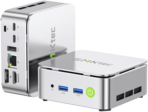 Découvrez les mini PC GMKtec avec garantie de 3 ans : performances incroyables et design métallique pour une expérience de jeu et de travail inégalée !