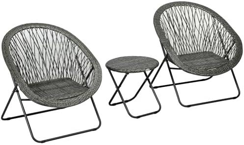 🌿 Réveillez le potentiel de votre balcon avec nos ensembles de mobilier de jardin Outsunny ! 🛋️ #OutdoorLiving #FOMO #Nudging