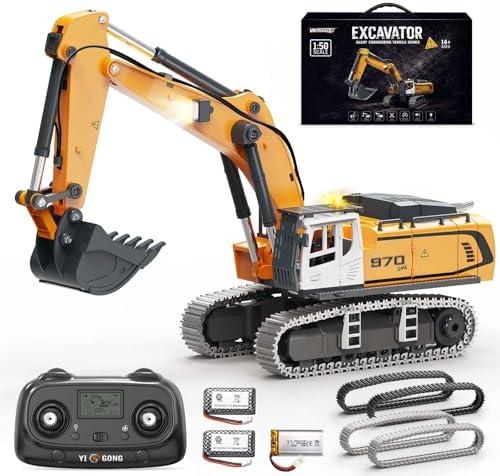 Plongez dans l&rsquo;aventure avec les RIAARIO RC Cars Mini et l&rsquo;excavatrice RC 1:50 – Des jouets impossibles à résister pour les adultes et les enfants fanatiques de sensations fortes !