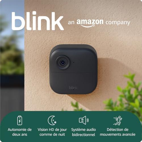 Ne manquez pas les dernières innovations en matière de sécurité domestique : caméra extérieure HD et sonnette vidéo de Blink avec batterie de deux ans et compatibles avec Alexa !