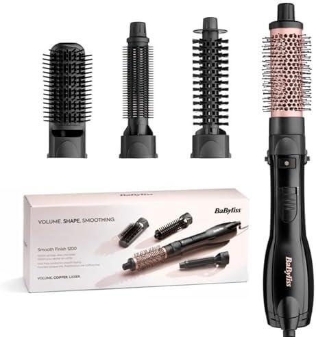 Les incontournables pour une coiffure parfaite : la brosse soufflante 4-en-1 BaByliss Smooth Finish et le lisseur Remington Hair Straightener, l&rsquo;alliance parfaite de la technologie et de la performance