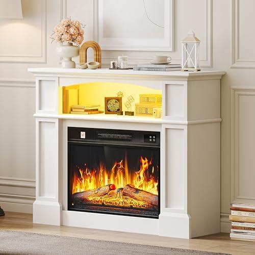 Découvrez les meubles de YITAHOME pour une ambiance chaleureuse et tendance ! Autonom 3D Flame Effect Electric Fireplace et Electric Fireplace 2000 W : laissez-vous séduire par la magie des flammes LED et des couleurs changeantes 🌟🔥