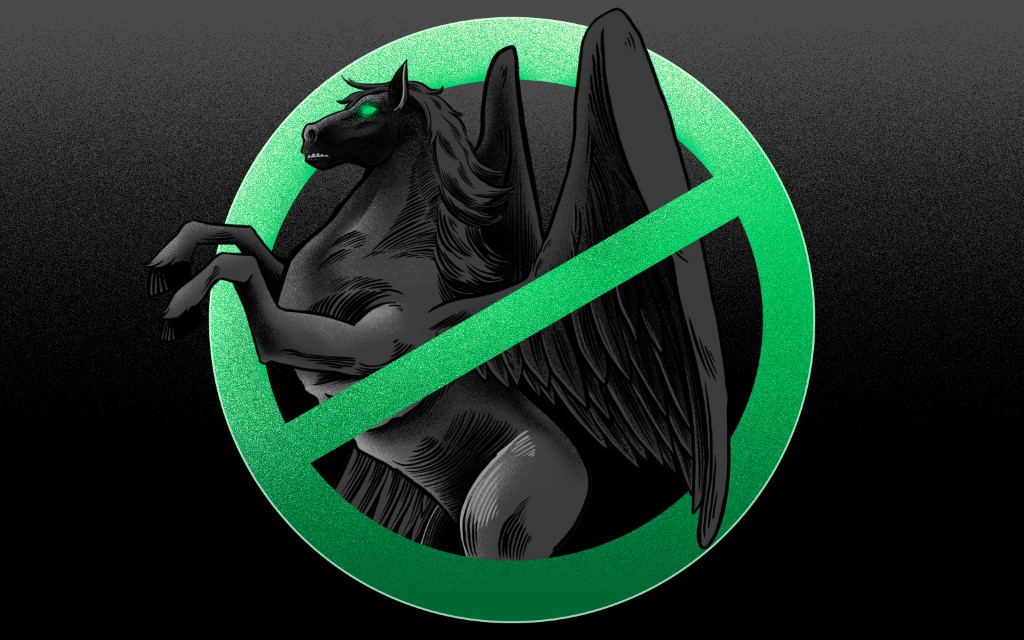 Le Spyware Pegasus Logo 1200